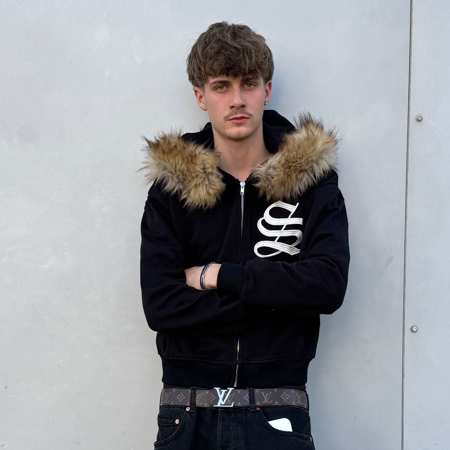 FUR ZIP UP