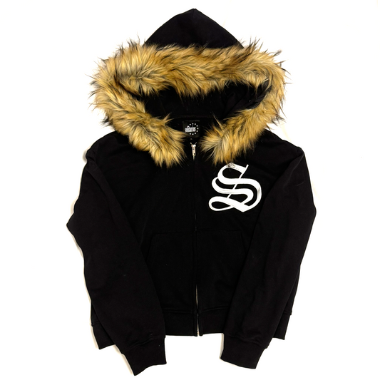 FUR ZIP UP